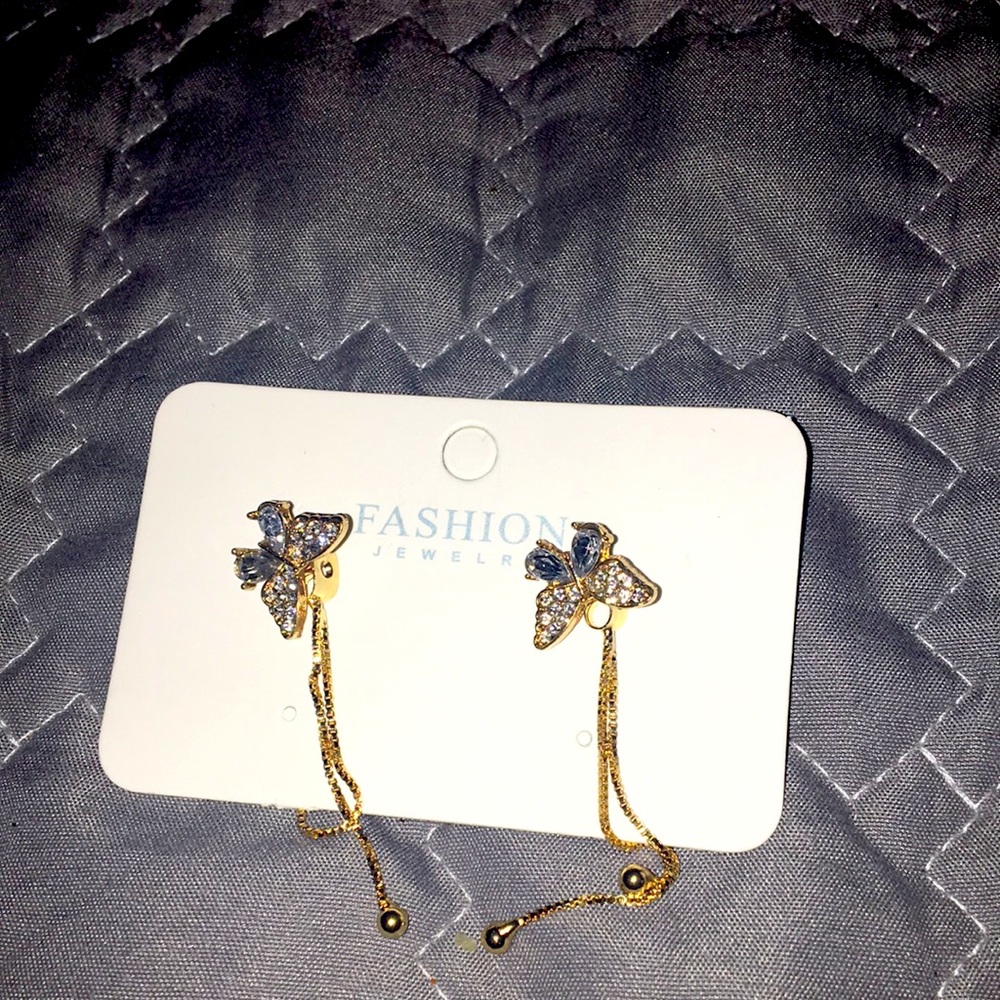 Fashion jewelry butterfly earrings